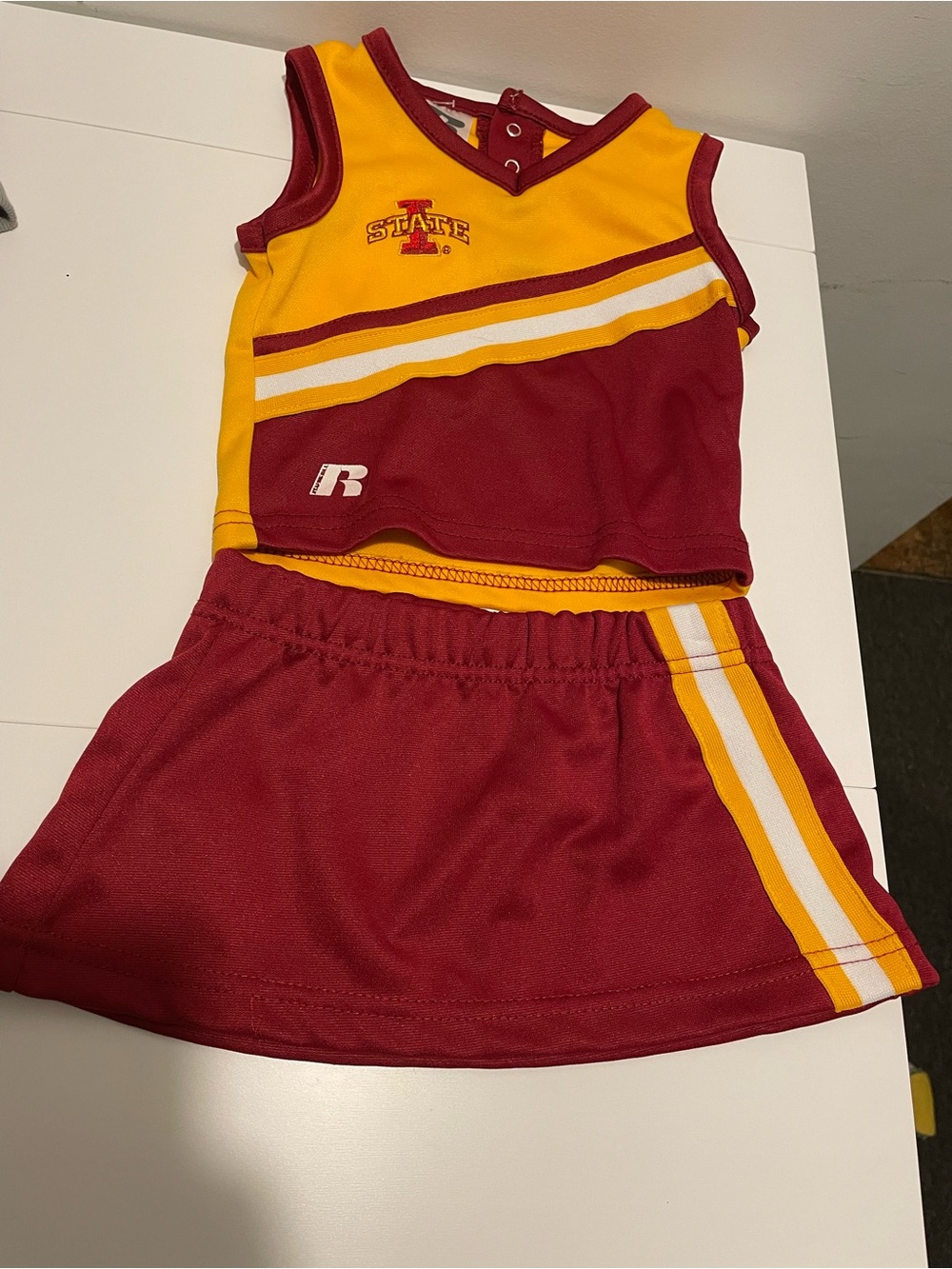 Russell Brand Infant Size 12 Months Iowa State Cyclones Cheerleading Outfits